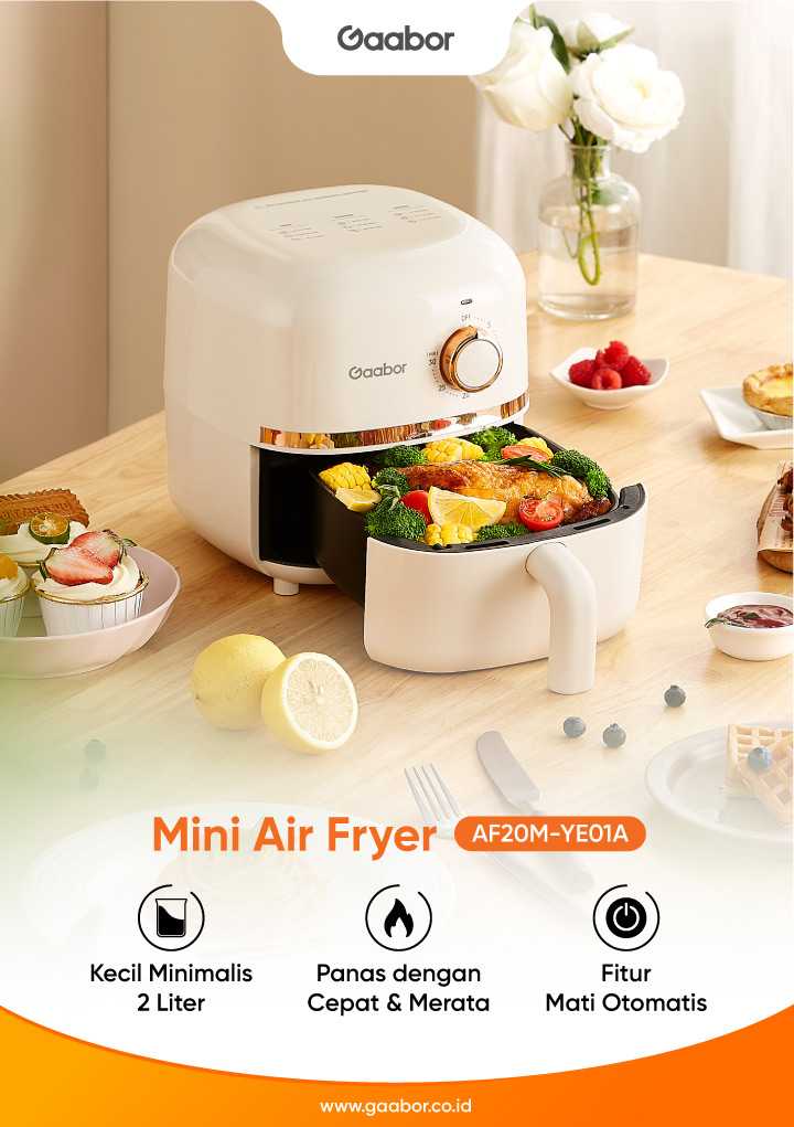 Air Fryer 2 Liter AF20M-YE01A