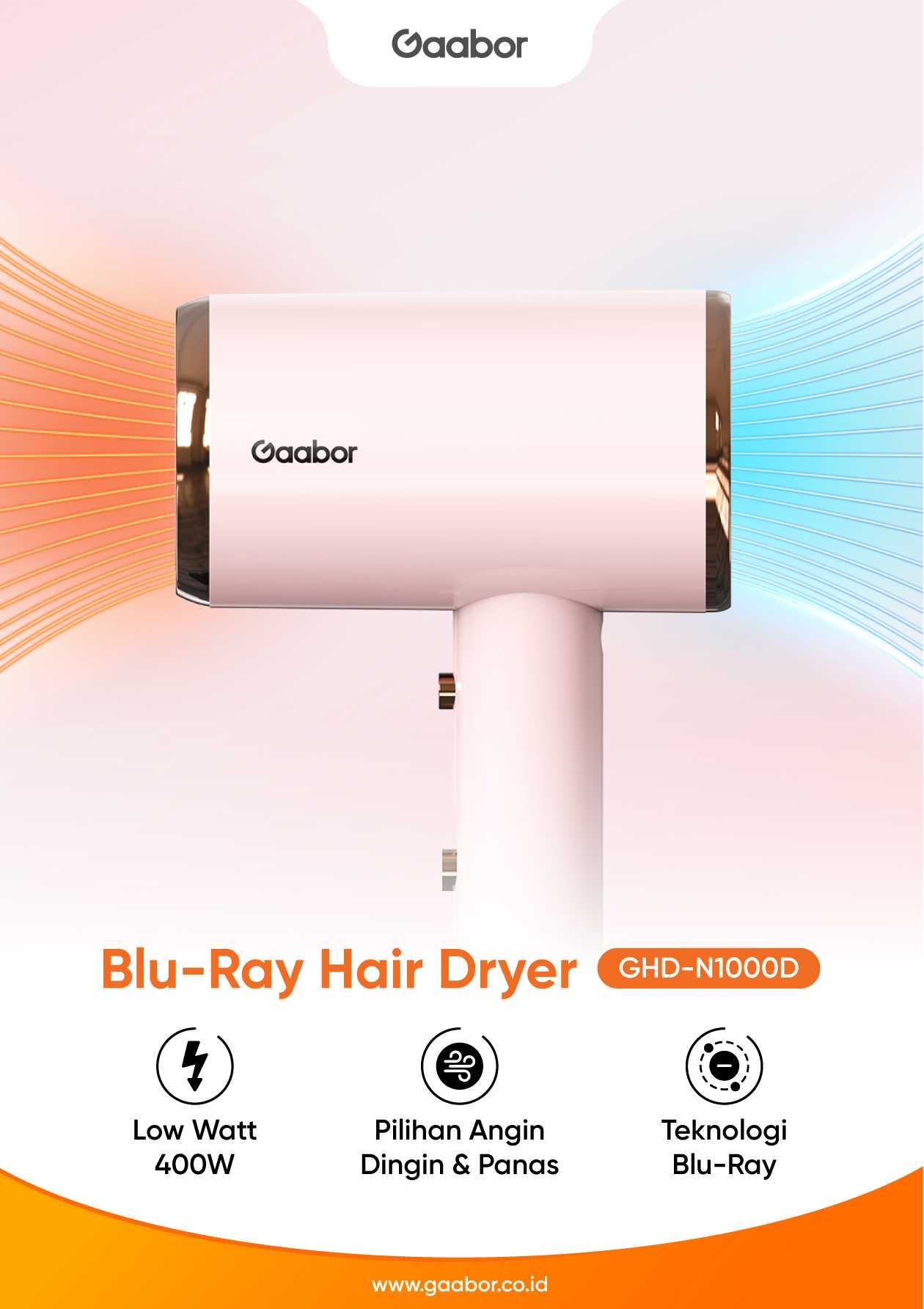 Blu-Ray Hair Dryer GHD-N1000D