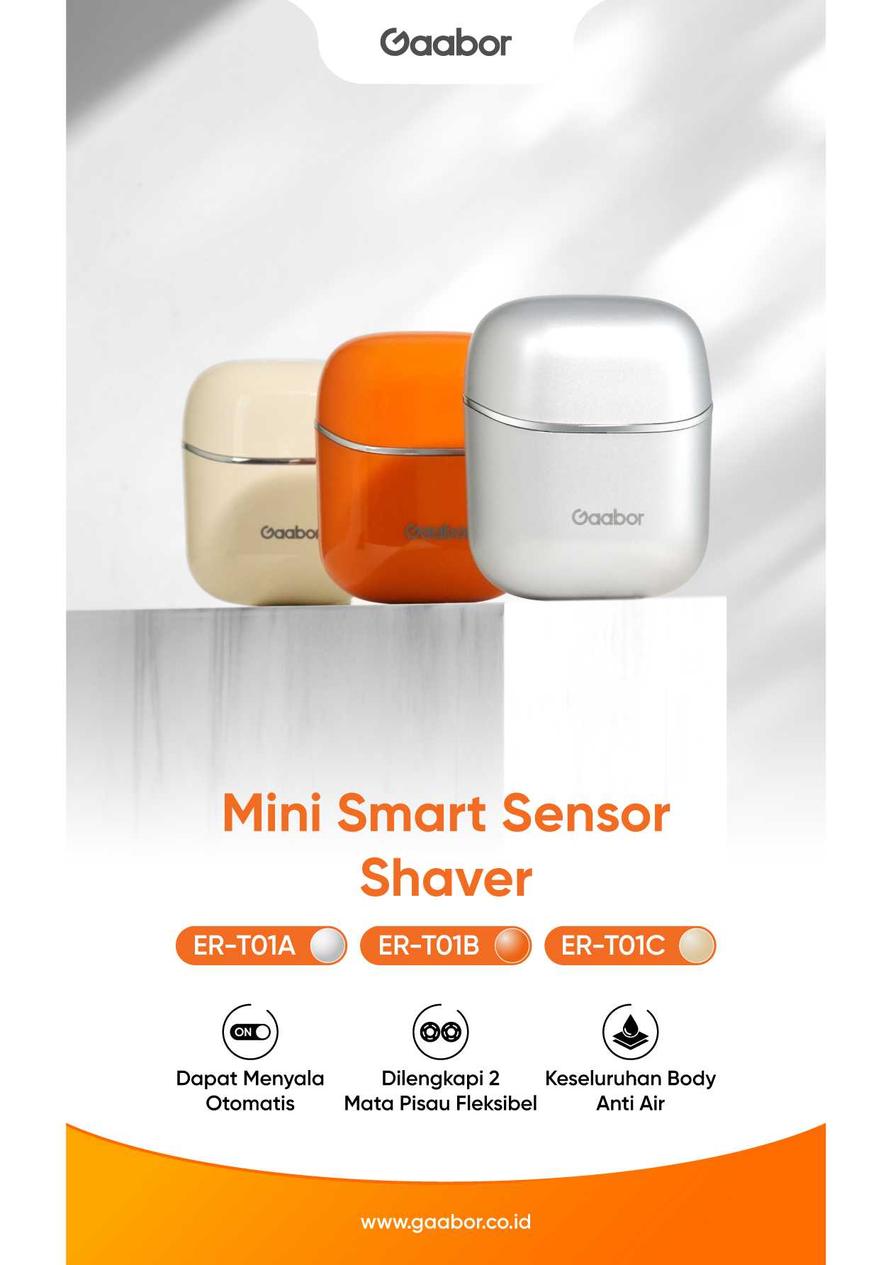 Mini Smart Sensor Shaver ER-T01